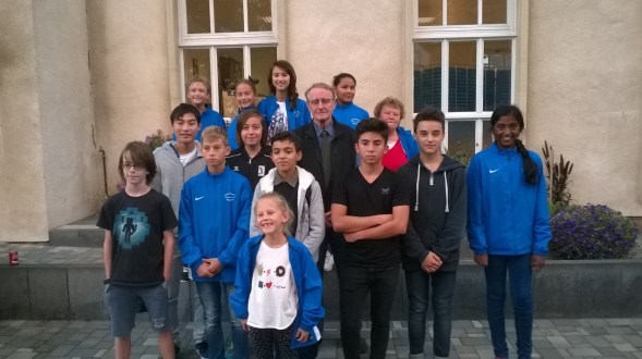 Jeunes Huninguois et leur animateur "Jean-Paul" jeunes2016benwwihr2-1