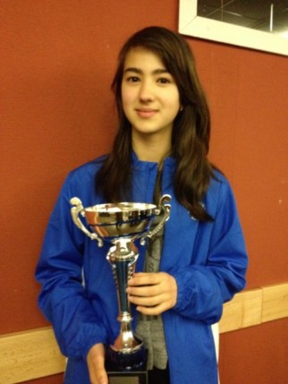 Céline Atli "Championne d'Alsace pupille fille" 2017